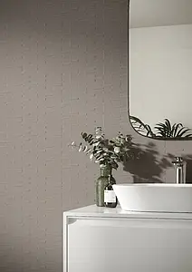 Background tile, Effect unicolor, Color brown, Glazed porcelain stoneware, 60x120 cm, Finish matte