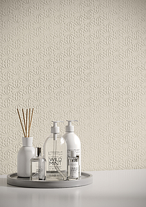 Background tile, Effect unicolor, Color beige,grey, Glazed porcelain stoneware, 60x120 cm, Finish matte