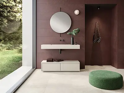 Background tile, Effect resin, Color beige, Glazed porcelain stoneware, 60x60 cm, Finish matte
