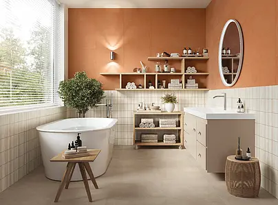 Background tile, Effect resin, Color beige, Glazed porcelain stoneware, 60x60 cm, Finish matte