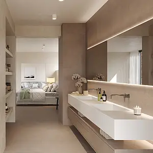 Background tile, Effect resin, Color brown, Glazed porcelain stoneware, 60x60 cm, Finish matte