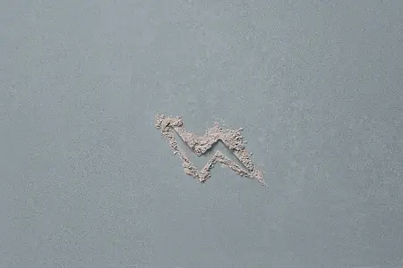 Background tile, Effect resin, Color sky blue, Glazed porcelain stoneware, 60x60 cm, Finish matte