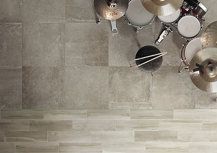 Urbiko Porcelain Tiles produced by Imola Ceramica, Wood, stone effect