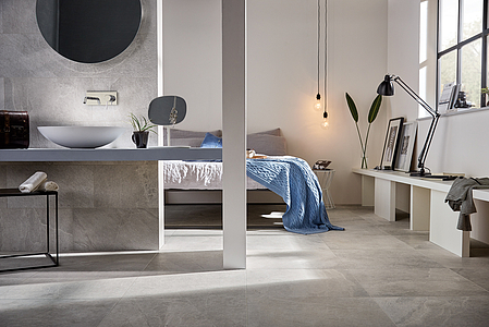 X-Rock Porcelain Tiles produced by Imola Ceramica, Stone effect