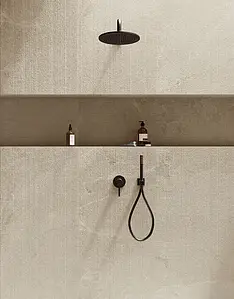 Background tile, Effect slate, Color beige, Unglazed porcelain stoneware, 60x120 cm, Finish antislip