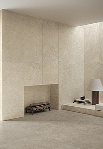 Background tile, Effect other marbles,limestone, Color grey, Unglazed porcelain stoneware, 120x120 cm, Finish antislip