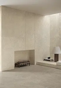 Background tile, Effect other marbles,limestone, Color grey, Unglazed porcelain stoneware, 120x120 cm, Finish antislip