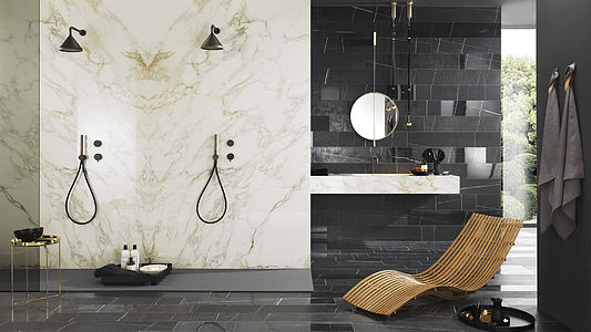 Marble Experience Porcelain Tiles produced by Impronta Italgraniti, Stone effect