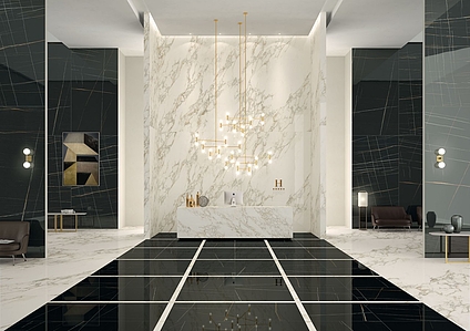 Marble Experience Porcelain Tiles produced by Impronta Italgraniti, Stone effect