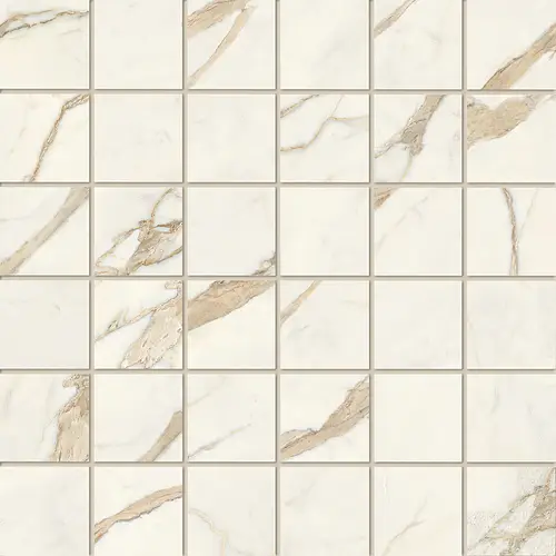Impronta Italgraniti, Marble Touch, MT013MA_CALACATTA EXTRA MOSAICO