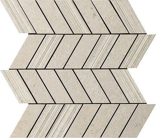 Impronta Italgraniti, Silver Grain, SI02MCM_SilverGr.BeigeMos.ChevronMix