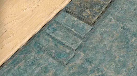 Bakgrunnsflis, Effekt andre steiner, Farge grønn, Glasert porselenssteintøy, 30x60 cm, Overflate sklisikker