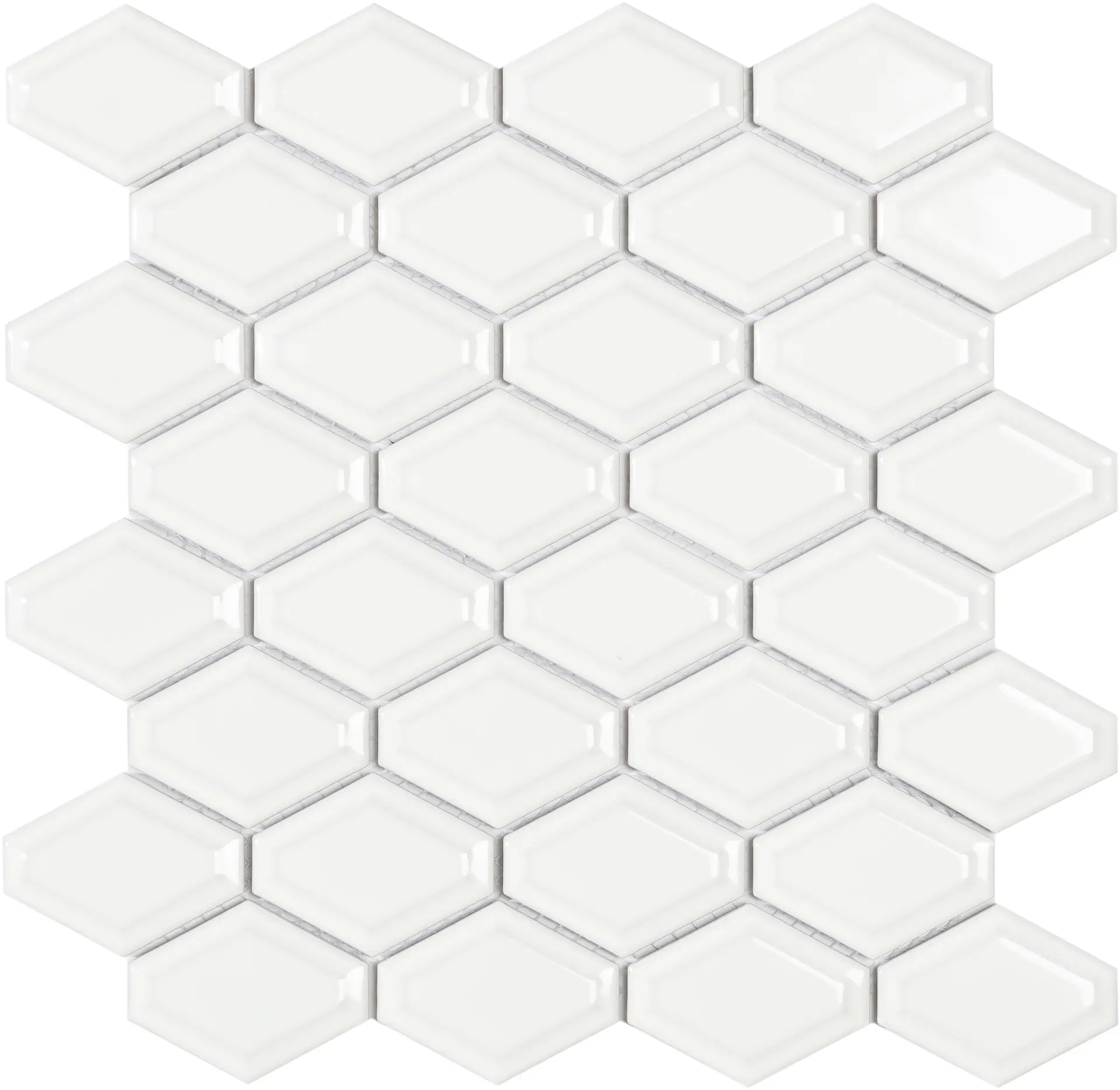 Honeycomb White Gloss Intermatex Honeycomb