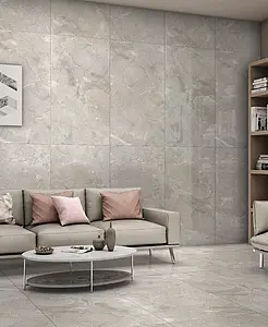 Background tile, Effect other marbles, Color white, Glazed porcelain stoneware, 60x120 cm, Finish polished