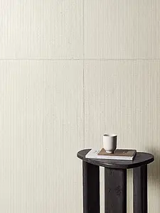 Background tile, Color white, Glazed porcelain stoneware, 60x120 cm, Finish antislip