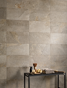 Background tile, Effect other stones, Color brown, Glazed porcelain stoneware, 30x60 cm, Finish antislip