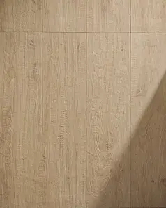 Background tile, Effect wood, Color beige, Glazed porcelain stoneware, 30x120 cm, Finish antislip