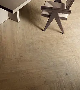 Background tile, Effect wood, Color beige, Glazed porcelain stoneware, 20x120 cm, Finish antislip