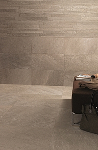 Nordica Porcelain Tiles produced by Isla Tiles, Stone effect