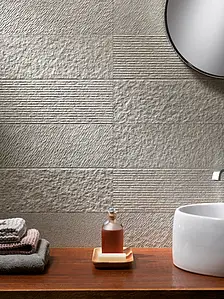 Background tile, Effect stone,other stones, Color beige,grey, Style patchwork, Unglazed porcelain stoneware, 15x60 cm, Finish antislip