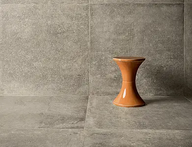 Background tile, Effect other stones, Color grey, Glazed porcelain stoneware, 100x100 cm, Finish antislip