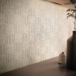 Mosaik, Farbe beige, Stil orientalisch, Glasiertes Feinsteinzeug, 30x30 cm, Oberfläche rutschfeste