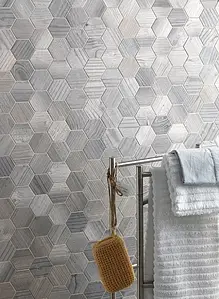 Mosaik, Glasiertes Feinsteinzeug, 25x30 cm, Oberfläche rutschfeste