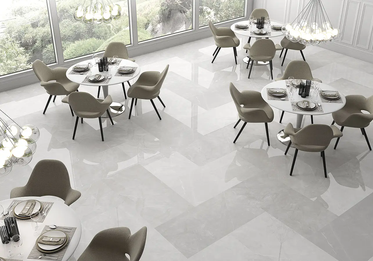 Background tile, Effect other marbles,other stones, Color grey, Glazed porcelain stoneware, 60x120 cm, Finish matte