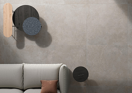 Background tile, Unglazed porcelain stoneware, 119.5x119.5 cm, Surface Finish matte