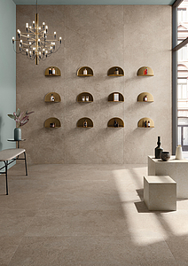 Brystone samling af porcelænsfliser fremstillet af Keope Ceramiche, 1, Effekt sten