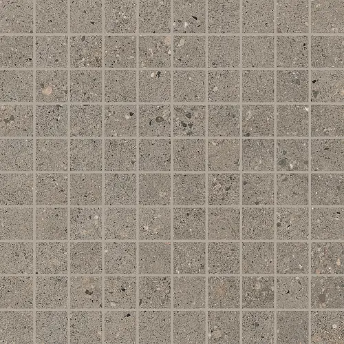 Keope Ceramiche, District, IBM5_DistrictMosaicoGrey_R10_Rect