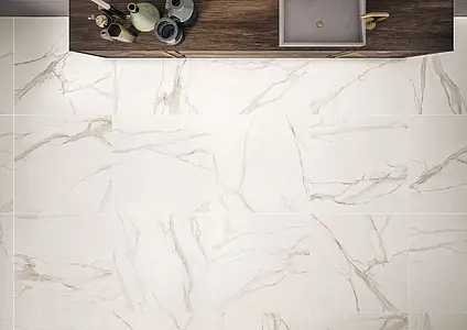 Background tile, Unglazed porcelain stoneware, 60x60 cm, Surface Finish semi-polished