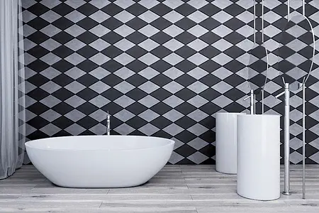 Background tile, Effect wood, Color grey, Unglazed porcelain stoneware, 20x180 cm, Finish antislip