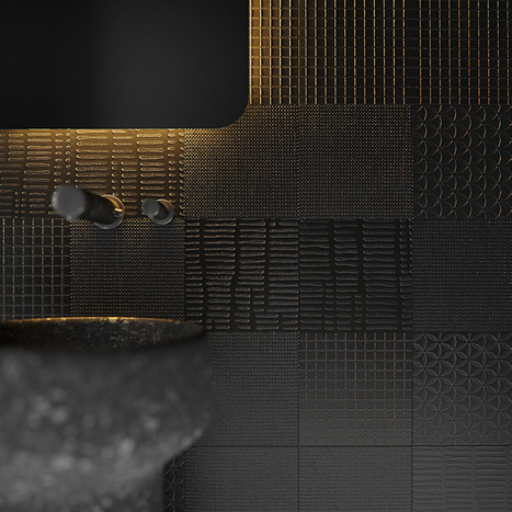 Tile Kronos Metallique
