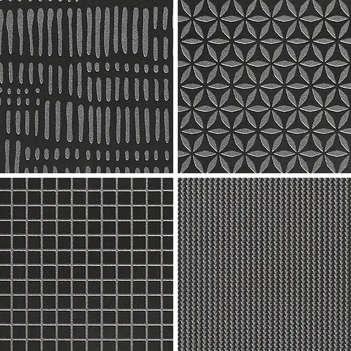 KRONOS Ceramiche, Metallique, ME041_LAME TEXTURE MIX