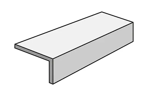 KRONOS Ceramiche, Prima Materia, 8276_CENERE elemento elle