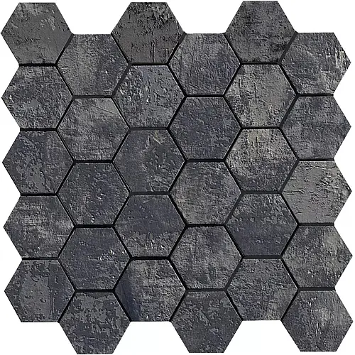 La Fabbrica Ava, Artile, 156331_Black/Gold_esagona_nat_ret