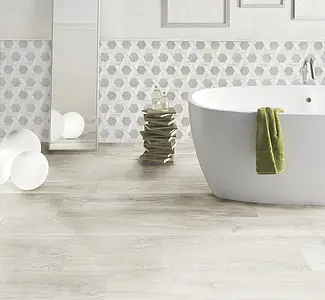 Background tile, Effect wood, Color beige, Unglazed porcelain stoneware, 30x120 cm, Finish antislip