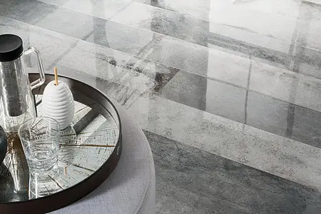 Background tile, Effect stone,other stones, Color grey, Unglazed porcelain stoneware, 20x120 cm, Finish semi-polished