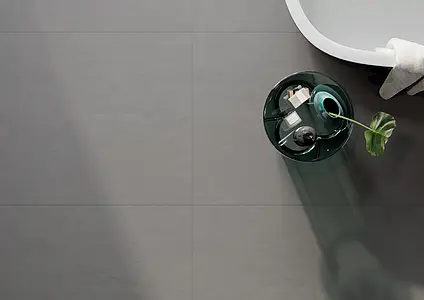 Background tile, Effect resin, Color grey, Unglazed porcelain stoneware, 120x120 cm, Finish matte