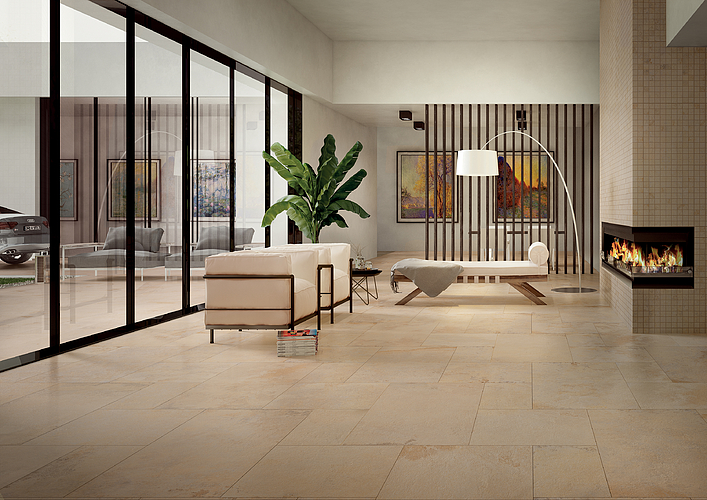 Tribeca Sand 12 x 12 Raw Porcelain from Garden State Tile