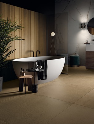 Metallo Kollektion des Feinsteinzeuges hergestellt von La Faenza Ceramica, 0, Optik metall