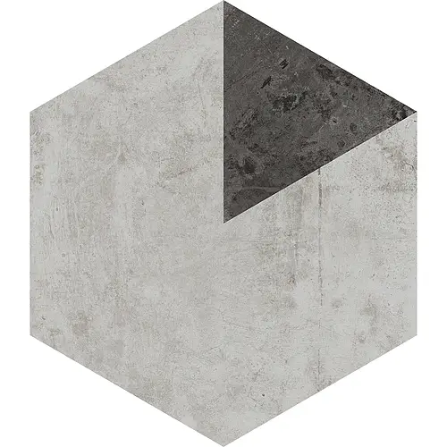 Land Porcelánico, Werkbund, WERKBUND NAT HEX 30 IVORY/ANTH
