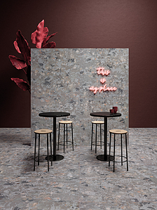 Basistegels, Ongeglazuurd porseleinen steengoed, 120x120 cm, Oppervlak antislip