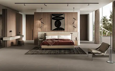 Background tile, Effect resin, Color grey,brown, Glazed porcelain stoneware, 120x120 cm, Finish antislip