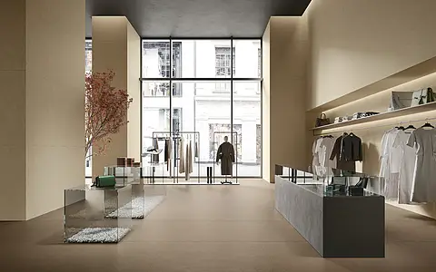 Background tile, Effect resin, Color brown, Glazed porcelain stoneware, 120x120 cm, Finish antislip