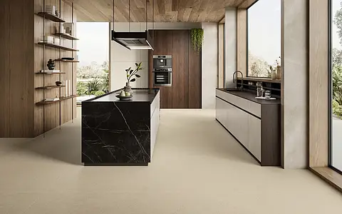 Background tile, Effect resin, Color beige, Glazed porcelain stoneware, 120x120 cm, Finish antislip