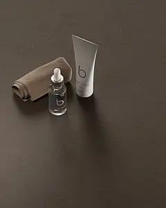 Background tile, Effect resin, Color brown, Glazed porcelain stoneware, 120x120 cm, Finish antislip