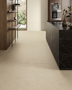 Background tile, Effect resin, Color beige, Glazed porcelain stoneware, 120x120 cm, Finish antislip