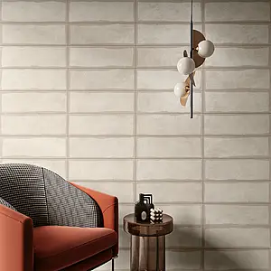 Background tile, Color grey, Ceramics, 20x60 cm, Finish matte